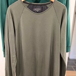 Mens rag & bone long sleeve